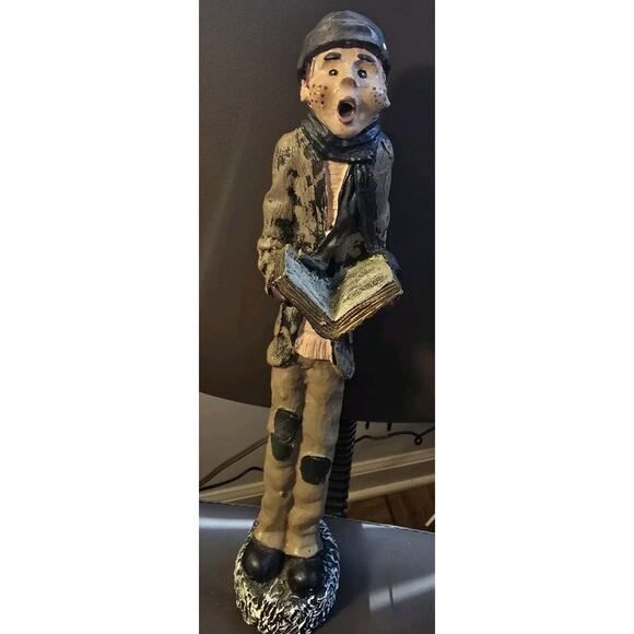 Windsor Collection Pencil Man Caroler 12" Collect Figurine - Picture 1 of 8